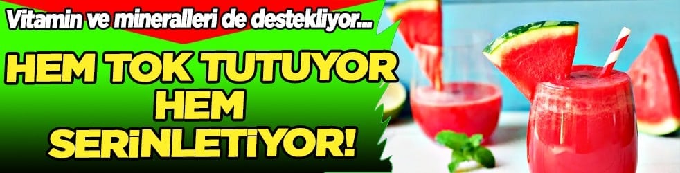 Yaz boyunca elinizden düşürmeyeceğiniz işte o 4 sağlıklı tarif...