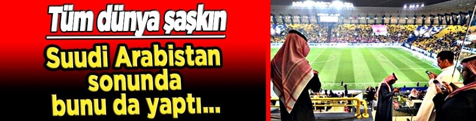 Yeni hamleleri olay! Suudi Arabistan artık takım transferi de yapıyor!