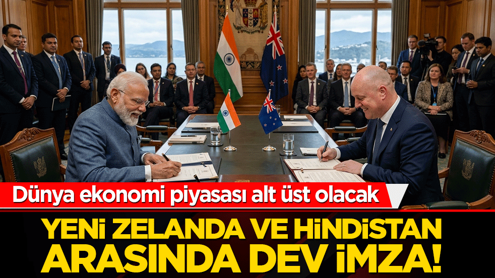 Yeni Zelanda ve Hindistan arasında dev imza! Dünya piyasası alt üst olacak