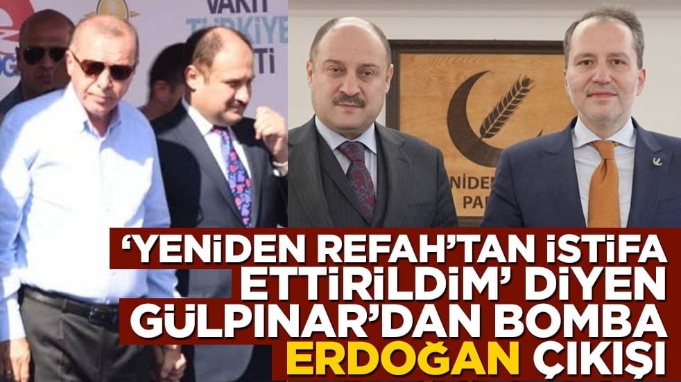 Yeniden Refah’tan istifa etmişti! Şanlıurfa Belediye Başkanı Gülpınar’ın ‘Erdoğan’ çıkışı birilerini fena sarstı