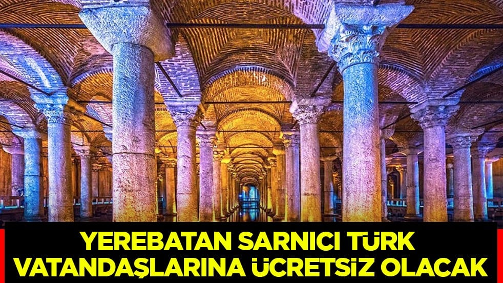 Yerebatan Sarnıcı Türk vatandaşlarına ücretsiz olacak! İBB tarafından oluşturulan hasarlar gideriliyor...