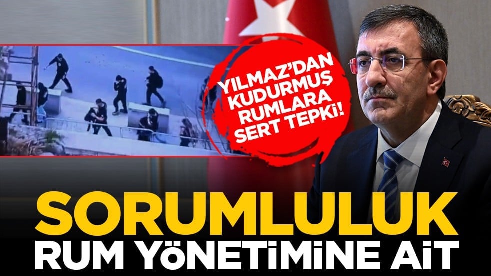 Yılmaz’dan kudurmuş Rumlara sert tepki! Sorumluluk Rum yönetimine ait