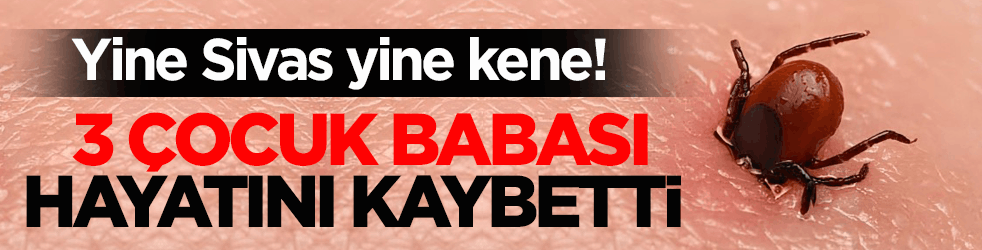 Yine Sivas yine kene! 3 çocuk babası hayatını kaybetti 