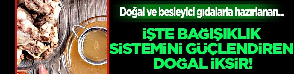 Yoğun mineral içeriği ile... Bağışıklık sistemini güçlendiren doğal iksir!
