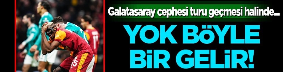 Yok artık dedirten rakam: Şampiyonlar Ligi'nden Galatasaray'a rekor gelir! Liverpool'u elerse...