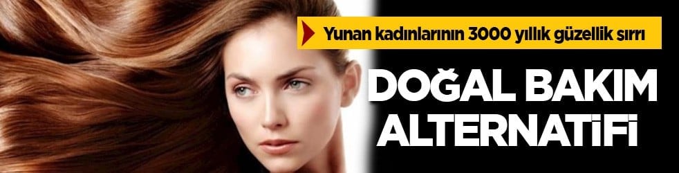 Yunan kadınlarının 3000 yıllık güzellik sırrı ortaya çıktı! Boya bize karşı tehdit olmaz: Yapan rakipleri bastırıyor