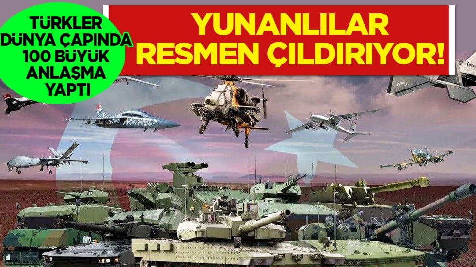 Yunanlılar çıldırıyor: 'Türkler dünya çapında 100 büyük anlaşma yaptı' korkusu...