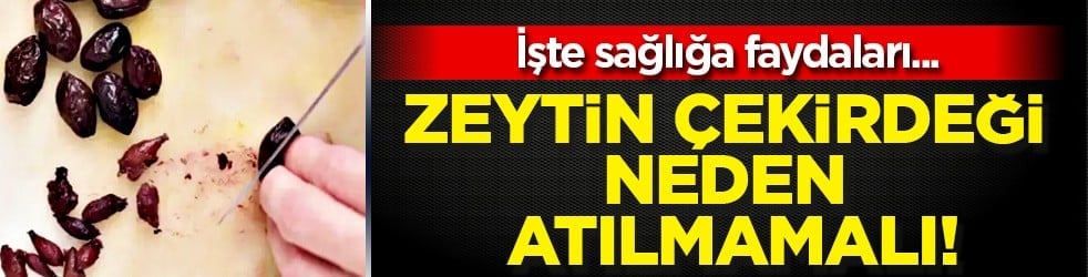 Zeytin çekirdeği neden atılmamalı! Sağlığa faydalarını duyunca çok şaşıracaksınız...