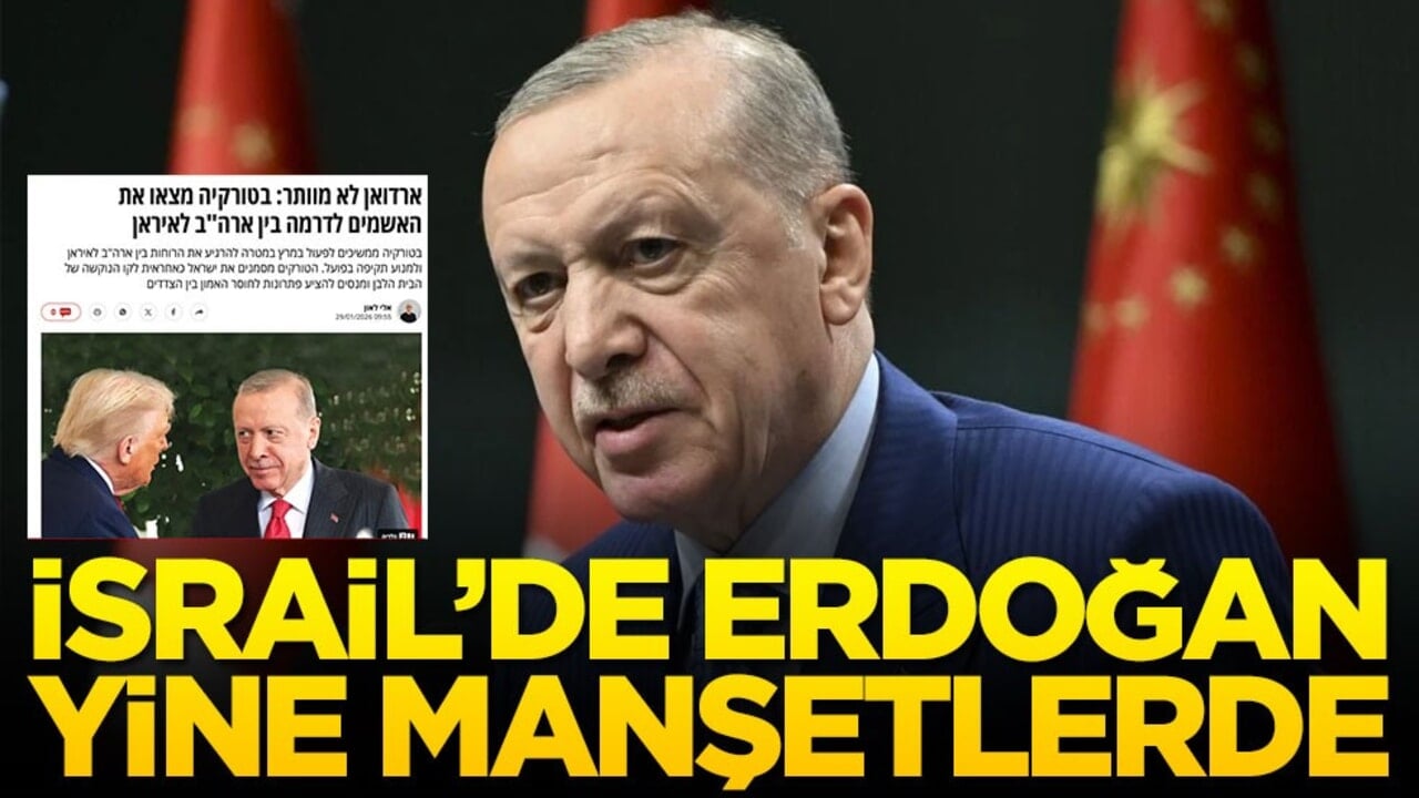 2 ülkeyi masaya oturtma peşinde! İsrail'de Erdoğan yine manşetlerde