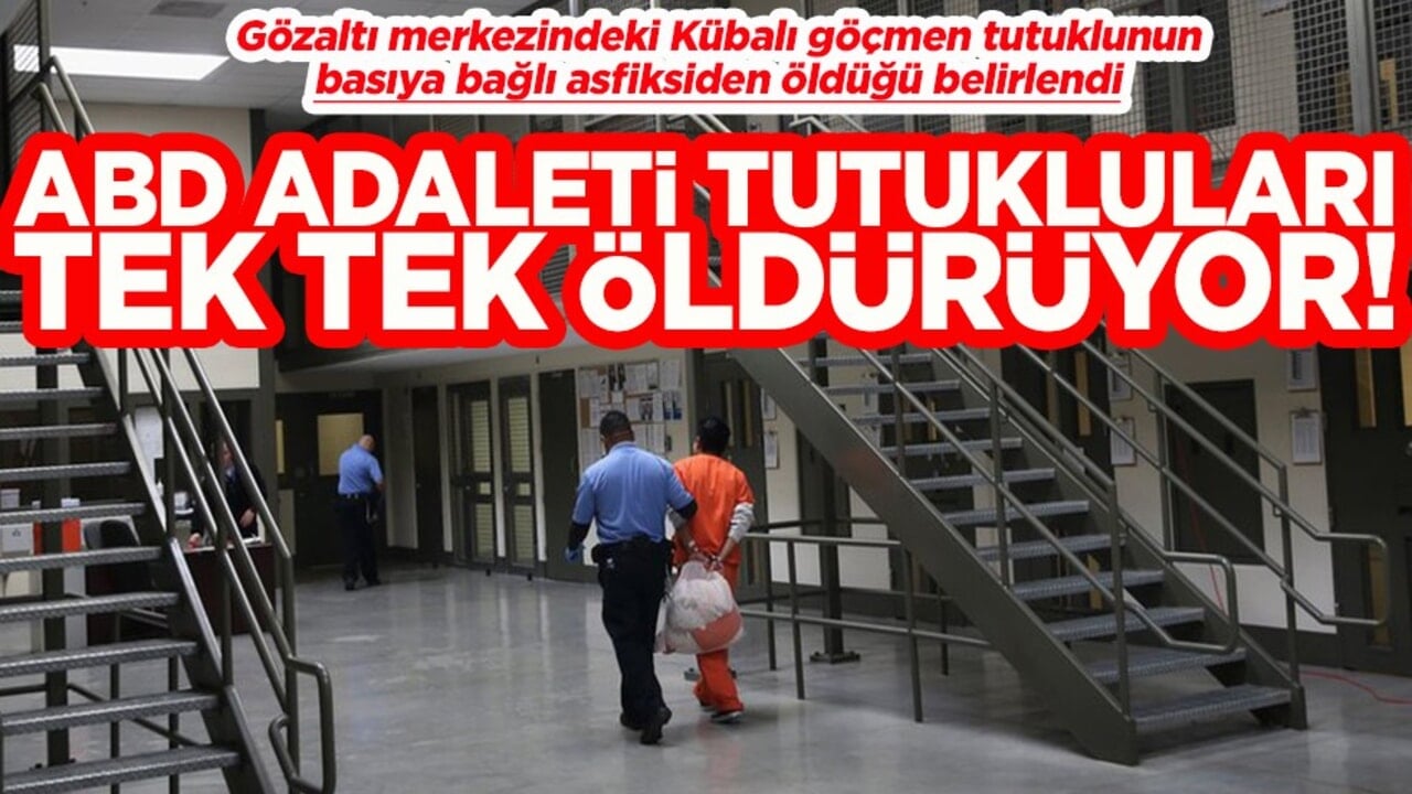 ABD adaleti tutukluları tek tek öldürüyor