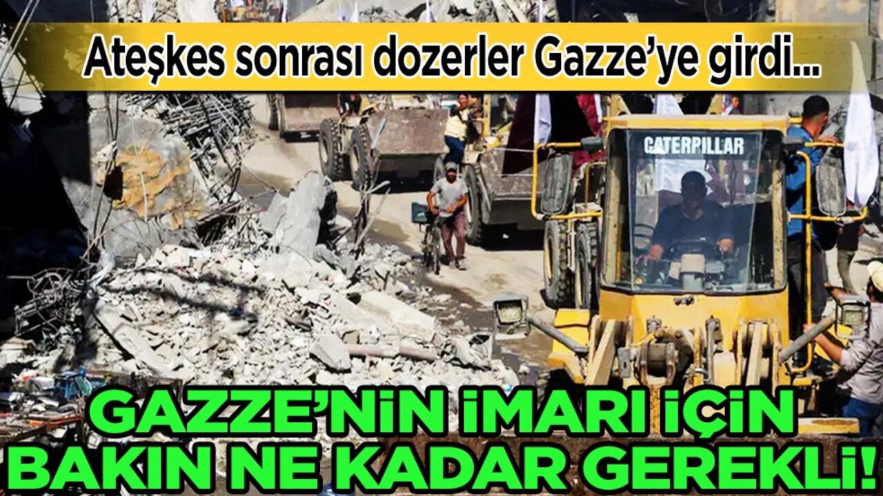 ABD Başkanı Donald Trump'tan Gazze açıklaması sonrası: Gazze'nin yeniden imarı 70 milyar dolar!