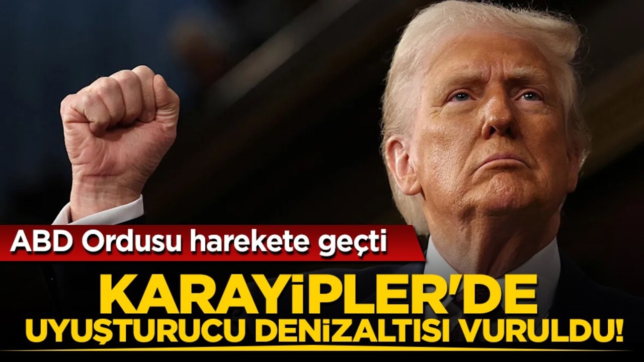 ABD Başkanı Trump: Uyuşturucu denizaltısından kurtulan iki kişi ülkelerine iade edilecek
