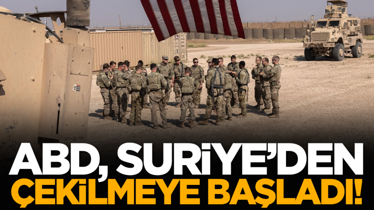 ABD, Suriye’den çekilmeye başladı