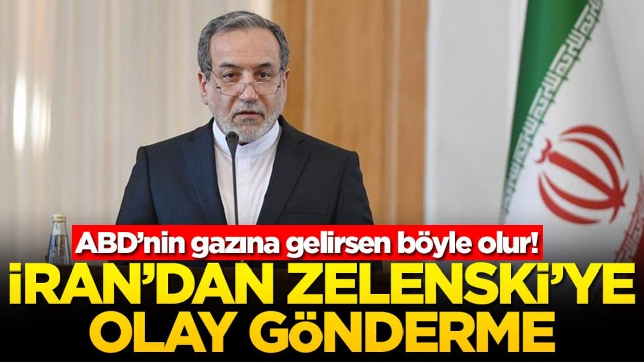 ABD’nin gazına gelirsen böle olur! İran'dan Zelenski'ye olay gönderme