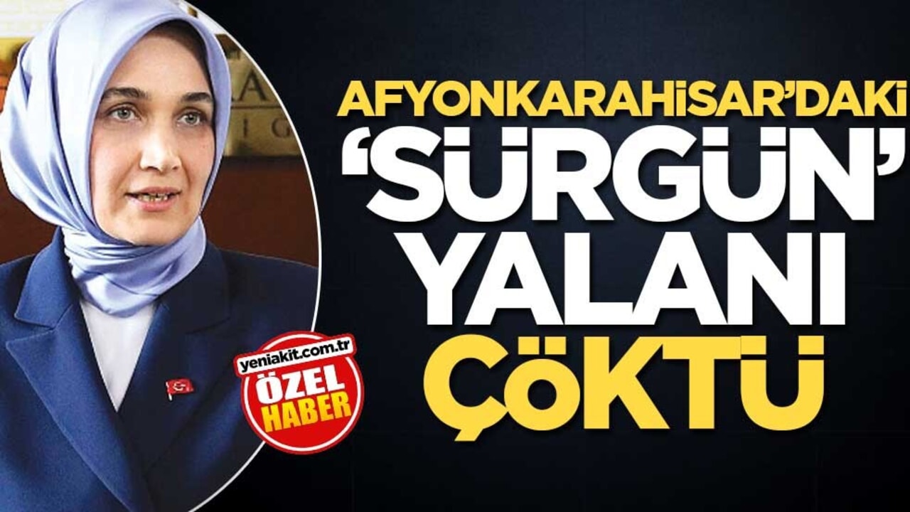 Afyonkarahisar’daki ‘Sürgün’ yalanı çöktü
