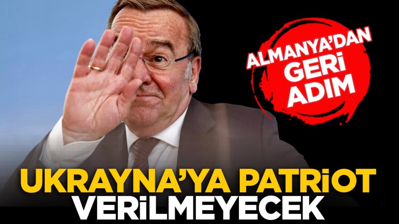 Almanya’dan geri adım: Ukrayna’ya Patriot verilmeyecek