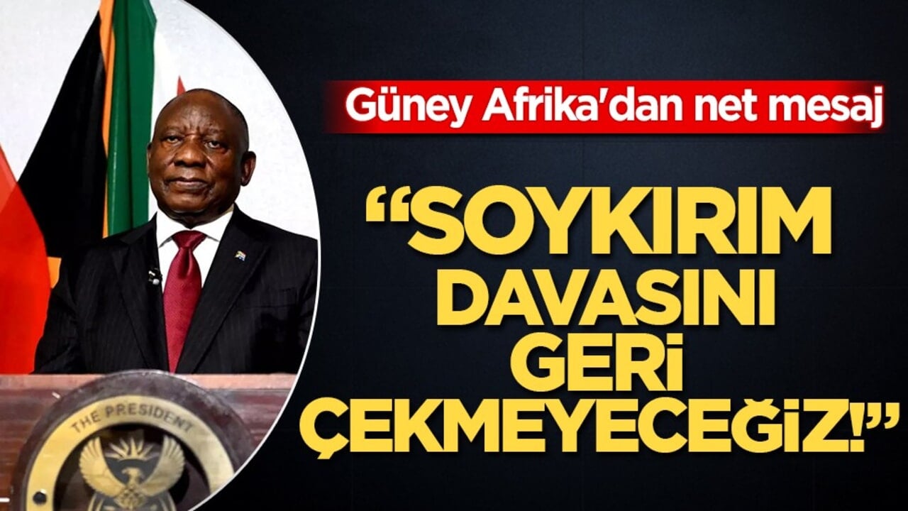 Ateşkese Rağmen Geri Adım Yok: Güney Afrika, İsrail aleyhindeki soykırım davasını geri çekmeyecek
