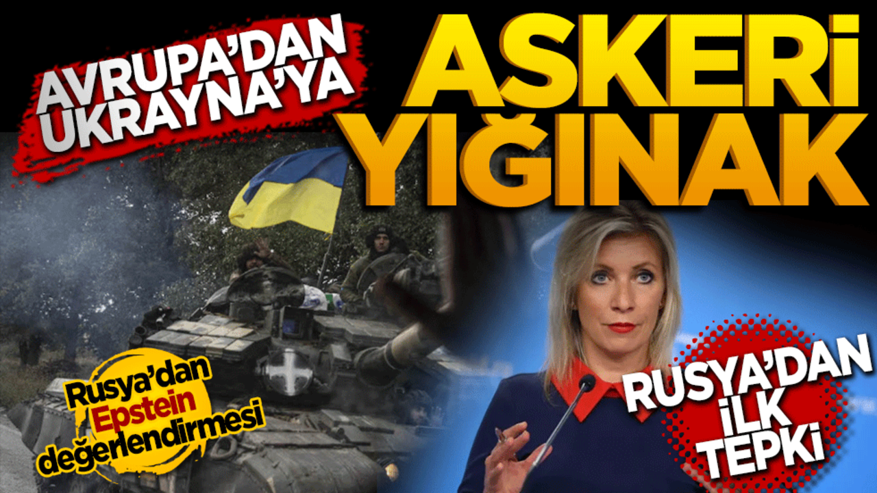 Avrupa'dan Ukrayna'ya askeri yığınak! Rusya'dan ilk tepki geldi