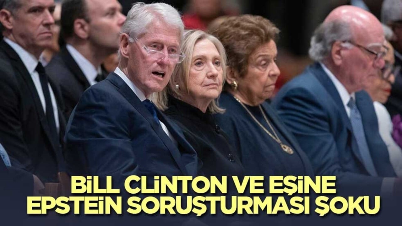 Bill Clinton ve eşine, Epstein soruşturması şoku