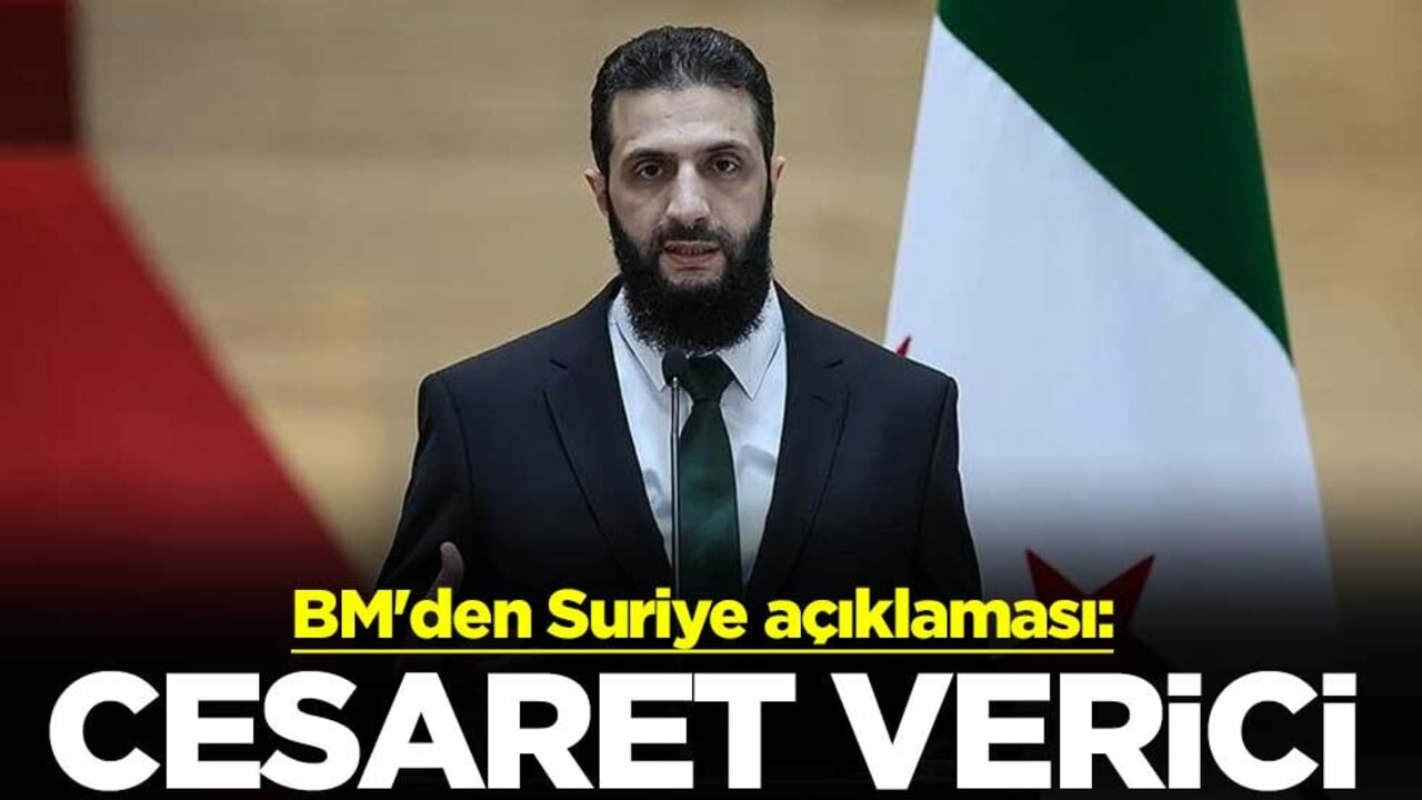 BM'den Suriye açıklaması: Cesaret verici