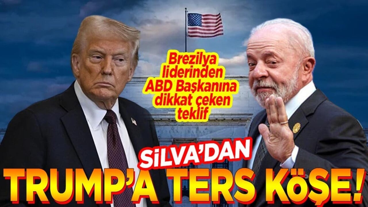Brezilya liderinden ABD Başkanına dikkat çeken teklif Silva’dan Trump’a ters köşe!