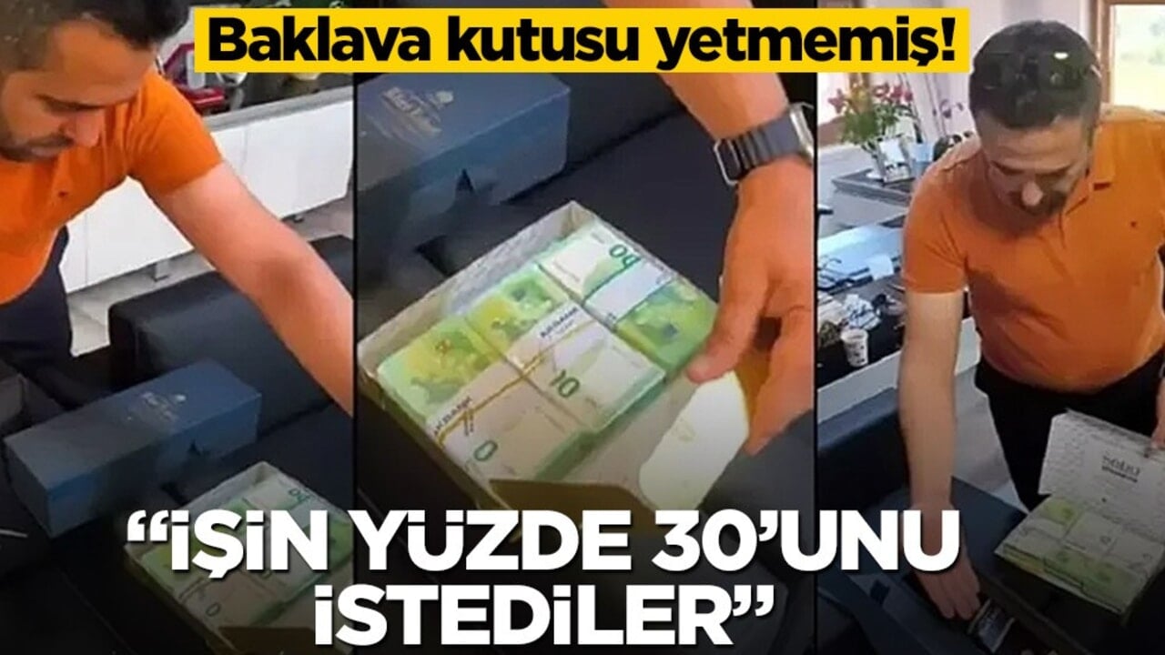 CHP’li Manavgat Belediyesi’nde rüşvet davası: Baklava kutusu yetmedi! İşin yüzde 30’unu istediler