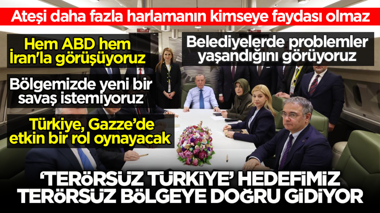 Cumhurbaşkanı Erdoğan’dan kritik ABD-İran krizi uyarısı: Ateşi daha fazla harlamanın kimseye faydası olmaz