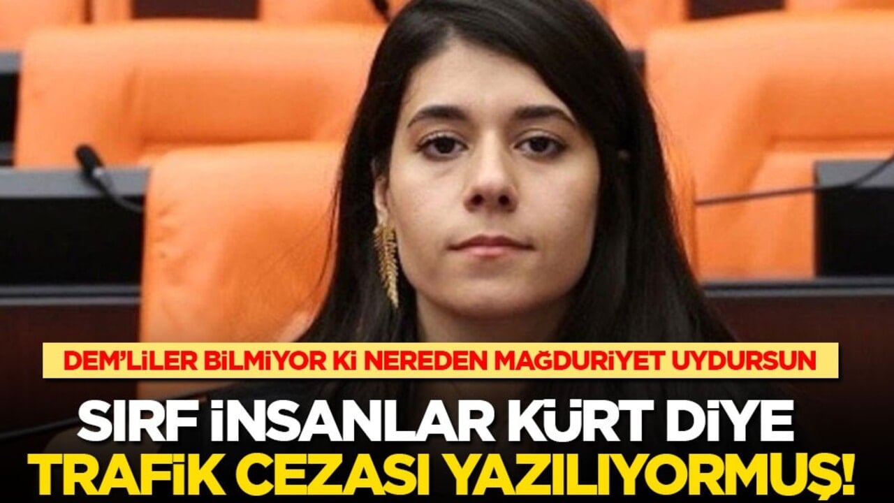 DEM vekiller bilmiyor ki nereden mağduriyet uydursun: Sırf insanlar Kürt diye trafik cezası yazılıyormuş!