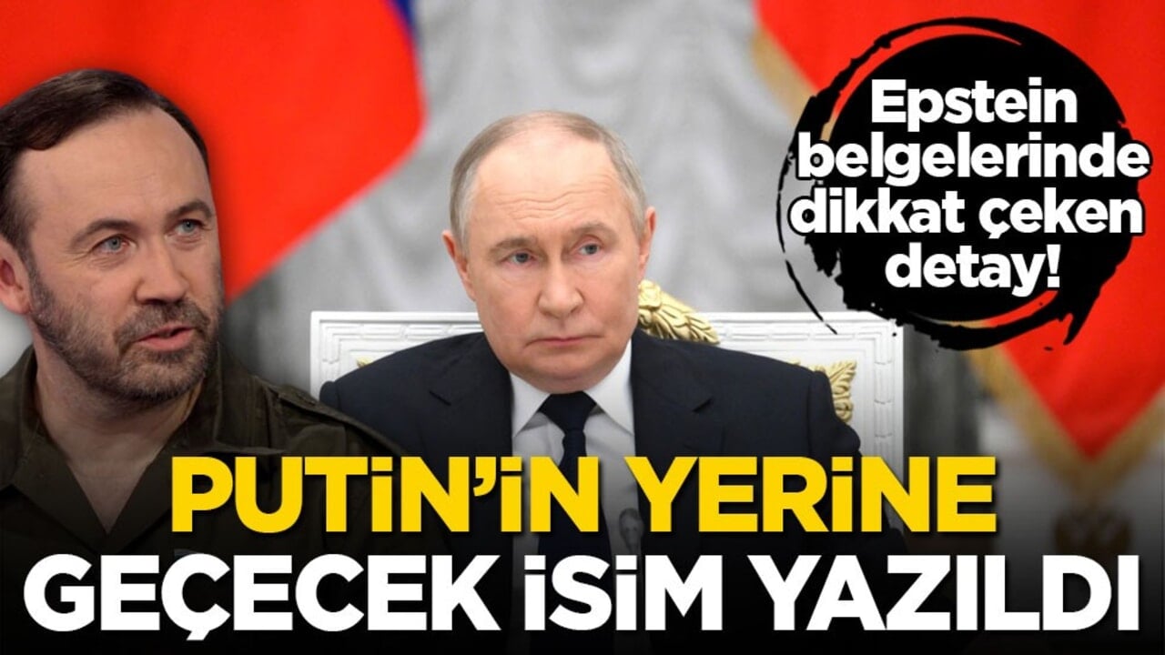 Epstein belgelerinde dikkat çeken detay! Putin’in yerine geçecek isim yazıldı