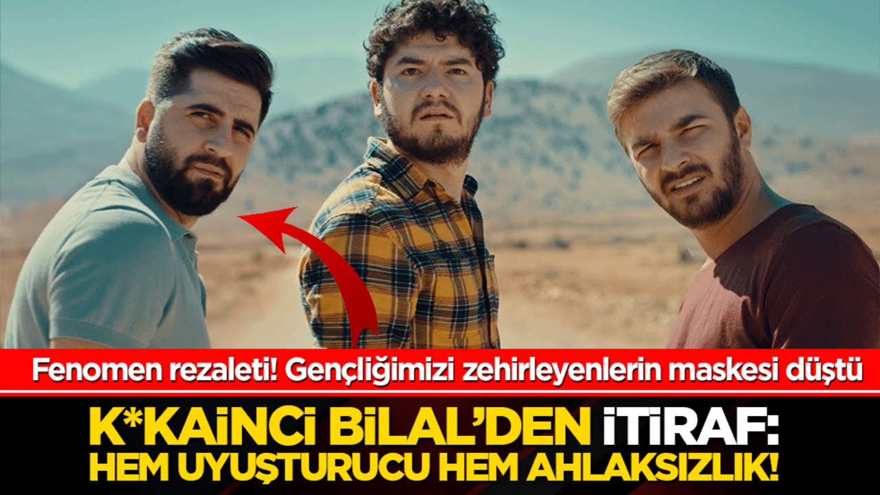 Fenomen rezaleti! Gençliğimizi zehirleyenlerin maskesi düştü: Hem uyuşturucu hem ahlaksızlık!