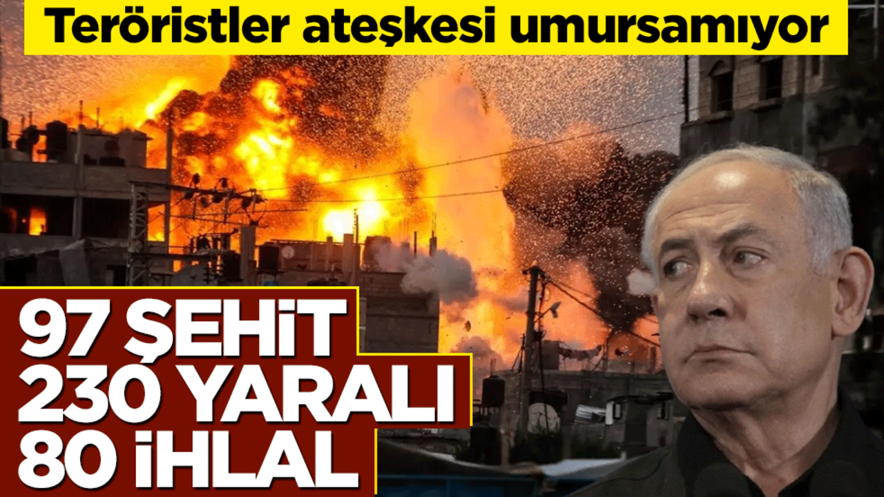 Filistin Hükümeti duyurdu! İsrail, anlaşmadan bu yana 97 şehit ve 230 yaralıya yol açan 80 ihlal gerçekleştirdi