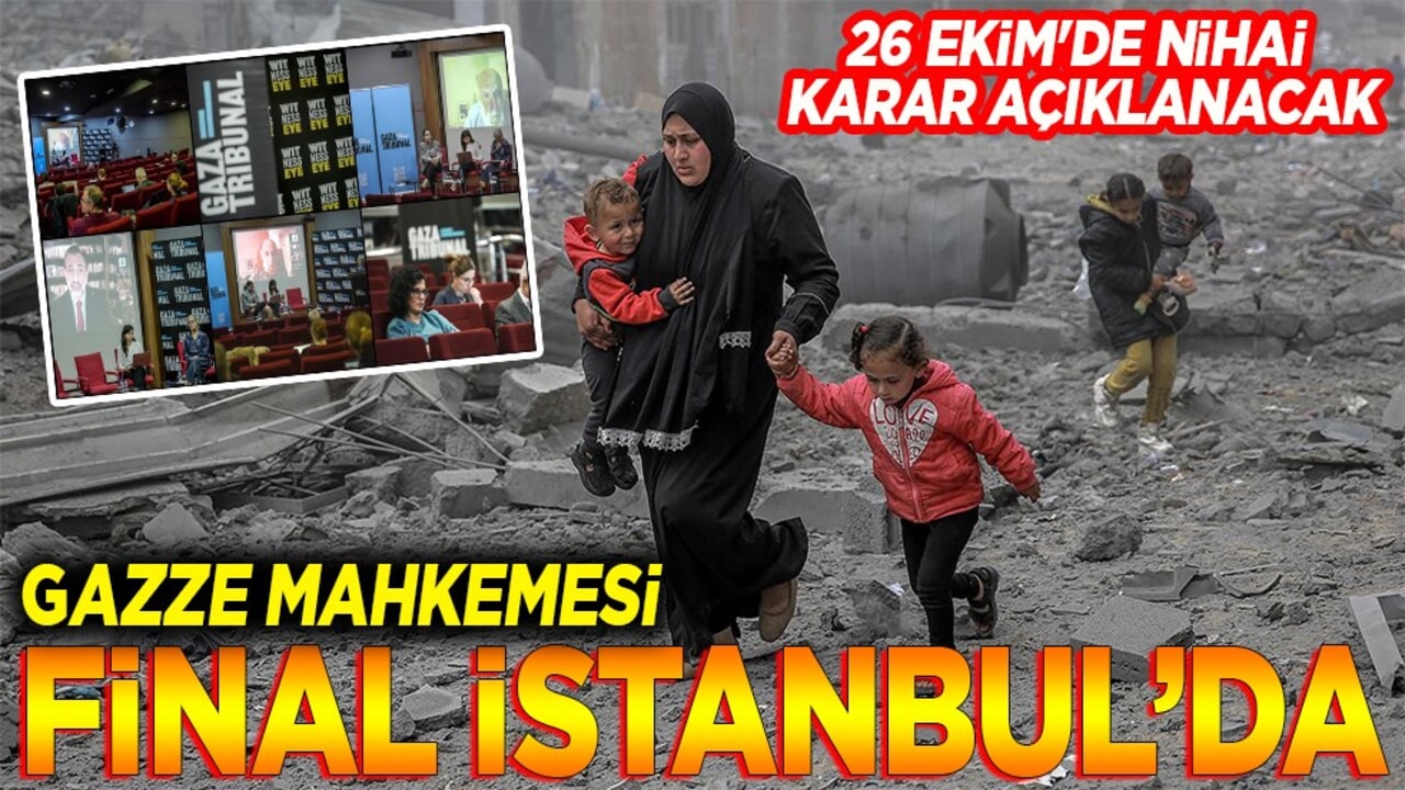 "Gazze Mahkemesi" Final İstanbul'da
