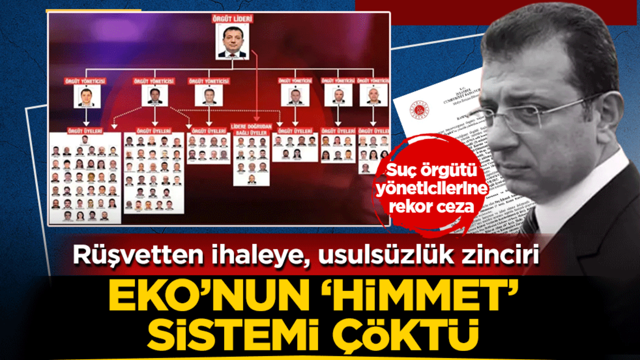 İmamoğlu’nun "çıkar ağı" çökertildi: Rüşvetten ihaleye, usulsüzlük zinciri! Örgüt yöneticilerine binlerce yıl hapis istendi