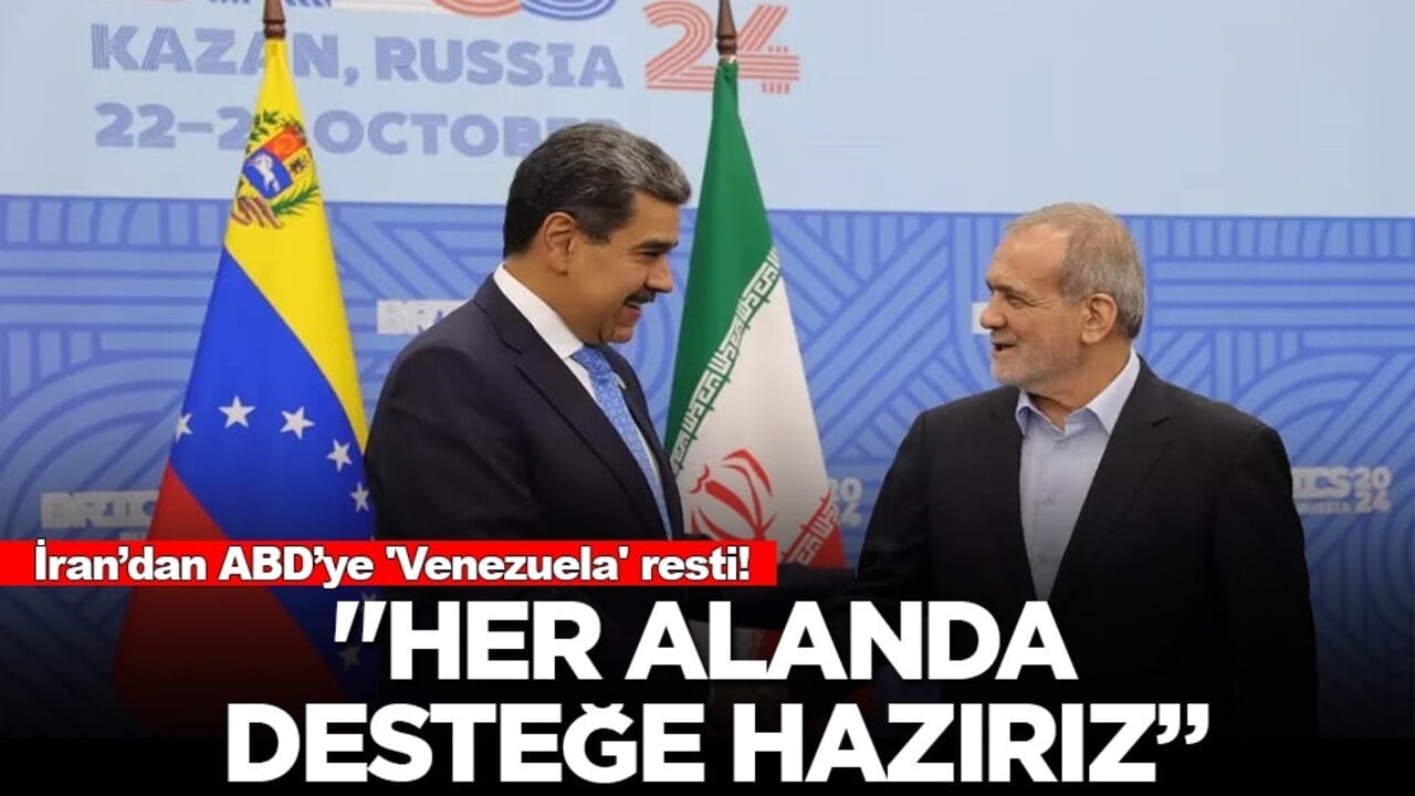 İran’dan Maduro’ya ABD’yi sarsacak destek: Her alanda iş birliği teklifi