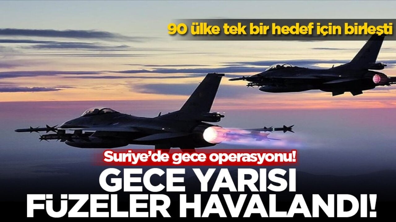 Koalisyon güçlerinden Suriye'de DEAŞ'a yönelik dev operasyon