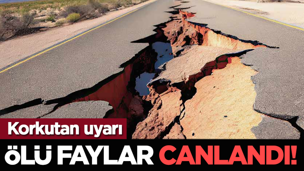Korkutan uyarı: Ölü faylar canlandı!