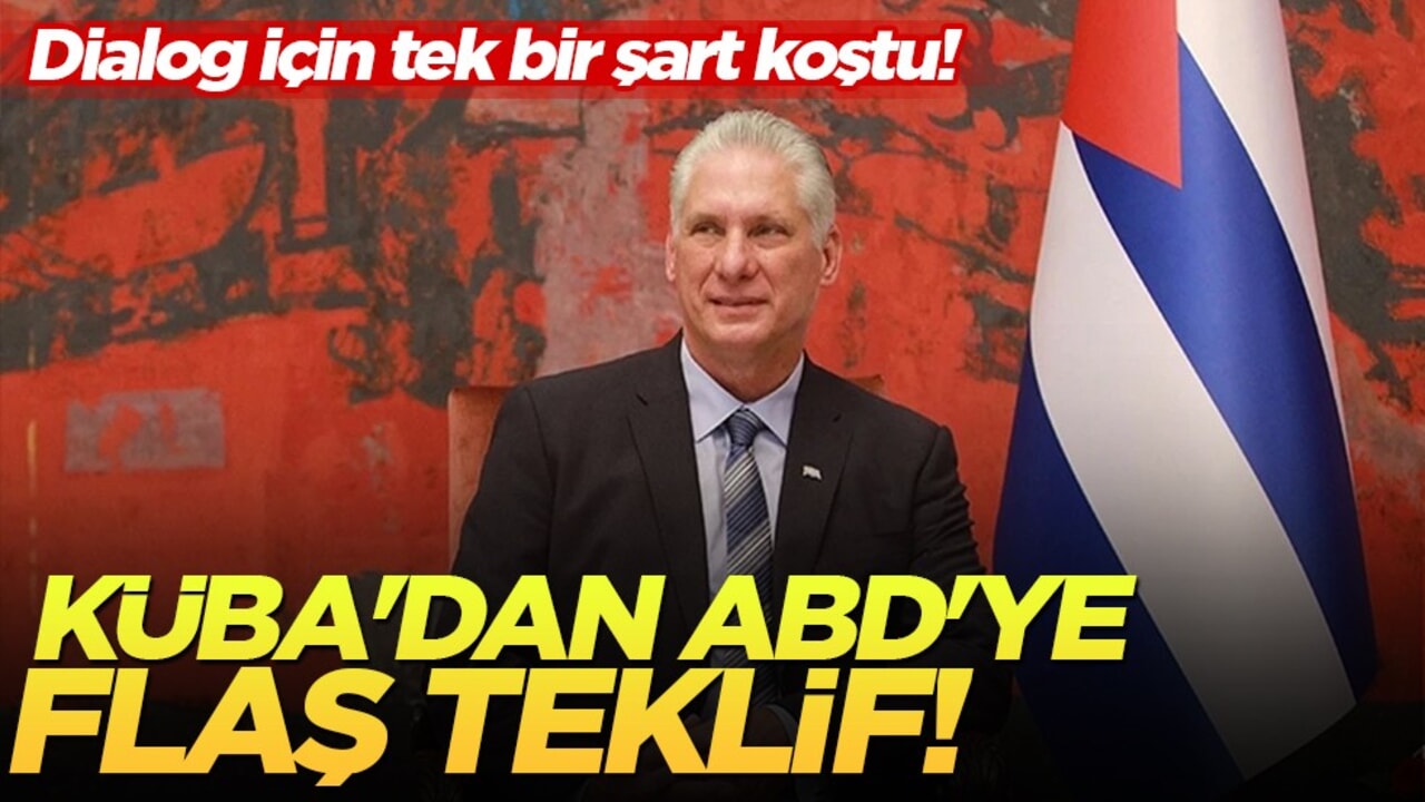 Küba Devlet Başkanı Diaz-Canel: ABD ile diyaloğa hazırız