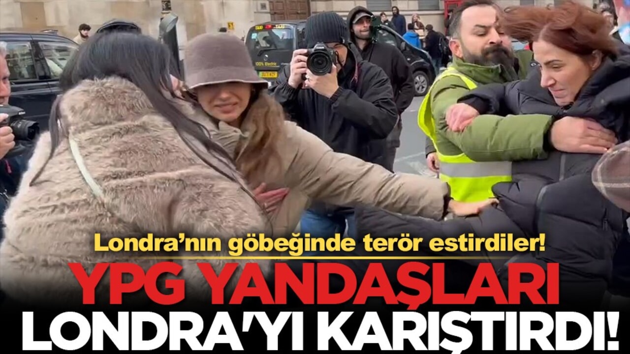 Londra’da terör örgütü YPG yandaşlarından vatandaşlara çirkin saldırı!