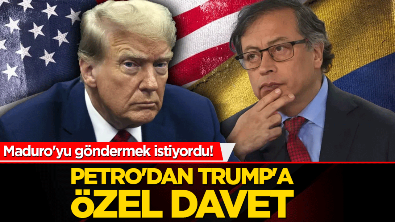 Maduro'yu göndermek istiyordu! Petro'dan Trump'a özel davet