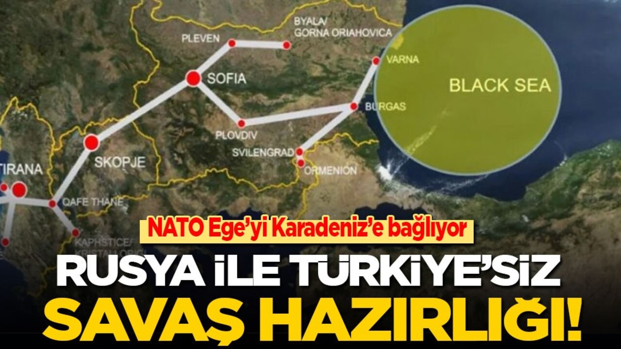 NATO Ege’yi Karadeniz’e bağlıyor! Türkiye'yi bypass eden savaş hazırlığı!