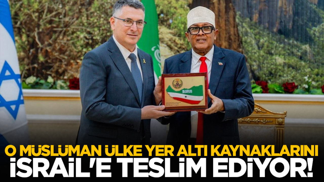 O Müslüman ülke yer altı kaynaklarını İsrail'e teslim ediyor!