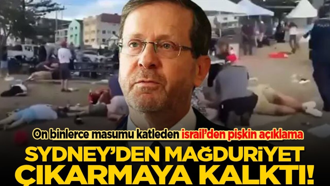 On binlerce masumu katleden İsrail’den pişkin açıklama: Sydney'den mağduriyet çıkarmaya kalktı