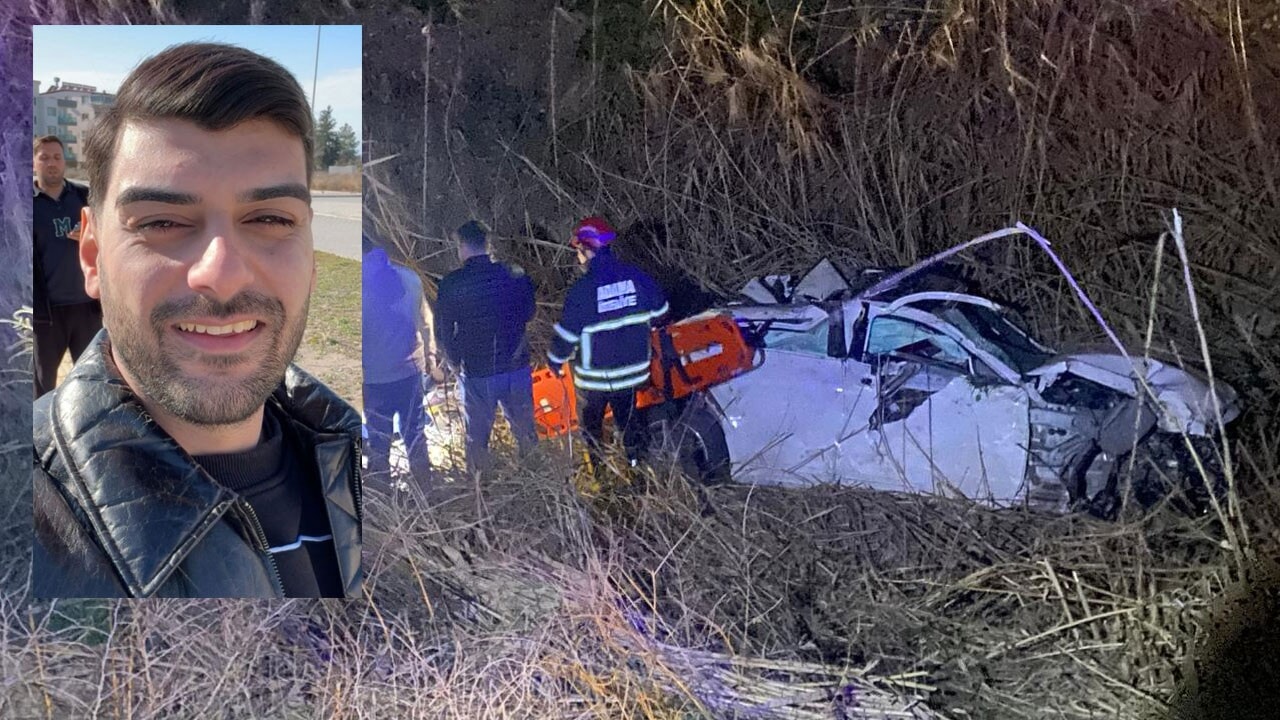 Otomobil dere yatağına uçtu: 1 kişi öldü, 3 kişi ağır yaralandı!