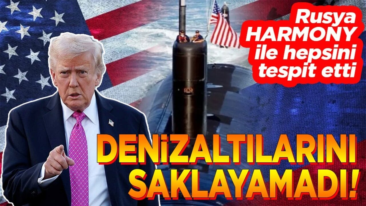 Rusya Harmony ile hepsini tespit etti. Denizaltılarını saklayamadı!