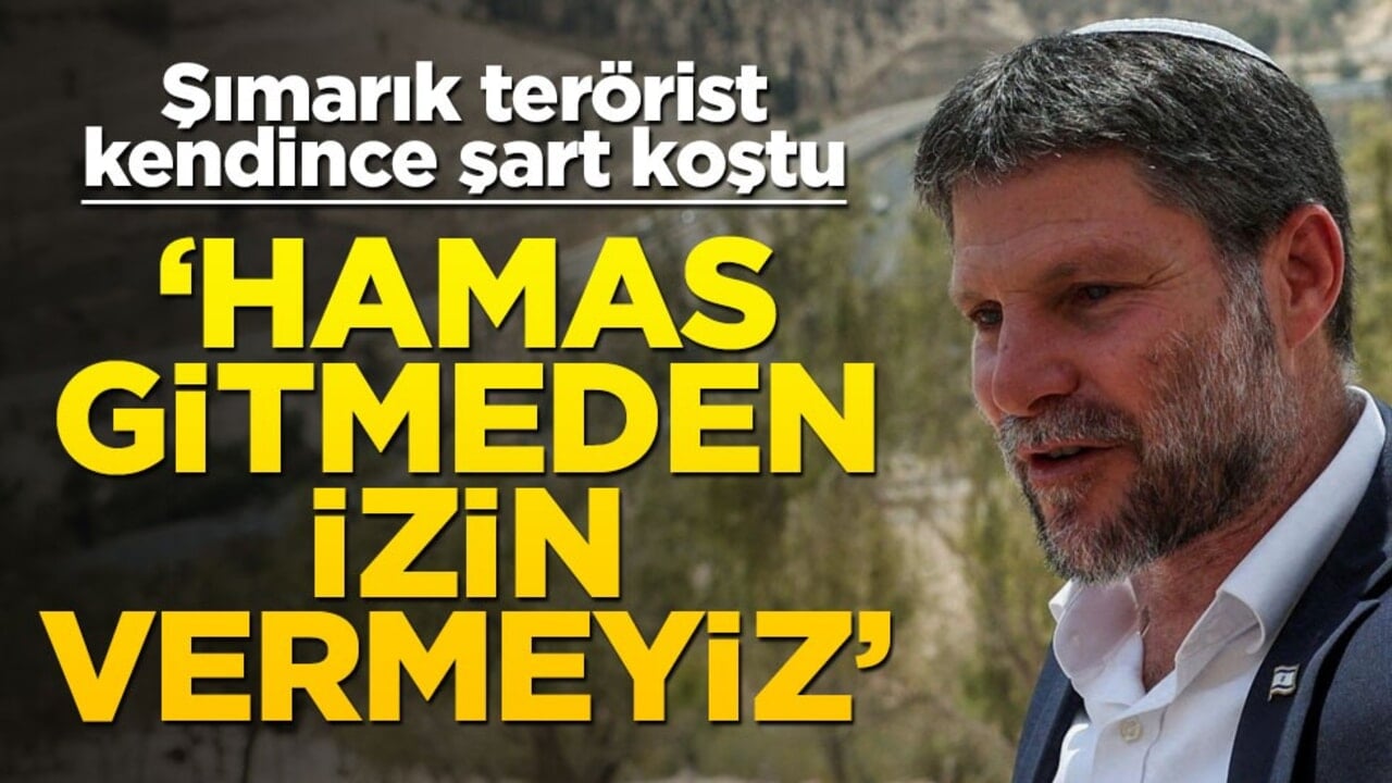 Şımarık terörist şart koştu! "Hamas gitmeden izin vermeyiz"