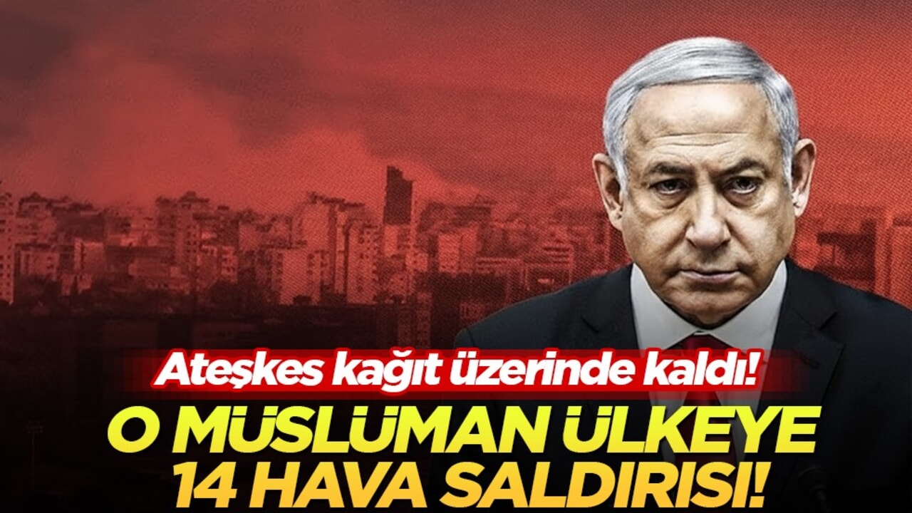 Soykırımcı İsrail durmuyor: Lübnan'ın güneyine hava saldırıları düzenledi