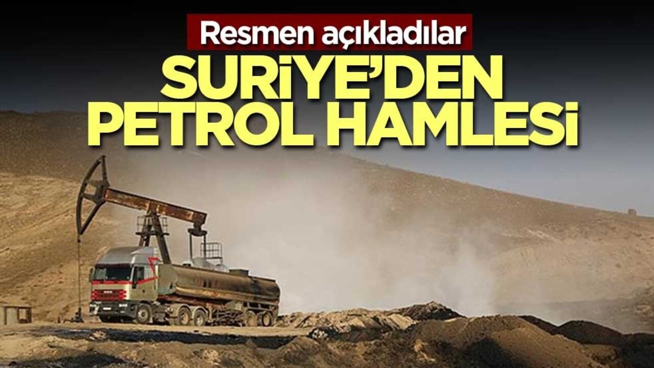 Suriye'de petrol sahaları tekrar açılıyor