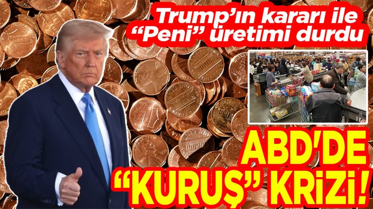 Trump’ın kararı ile "Peni" üretimi durdu. ABD'de "Kuruş krizi"!