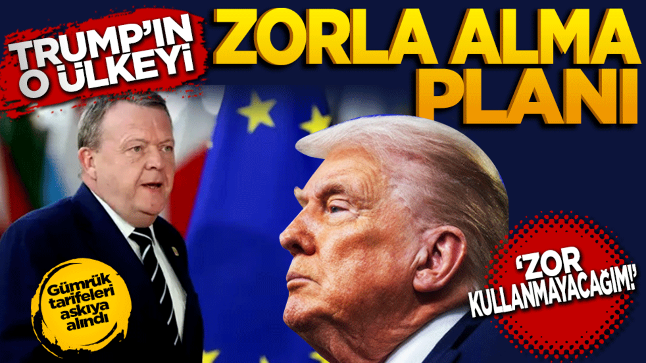 Trump’ın o ülkeyi zorla alma planı! Güç kullanmayacağım