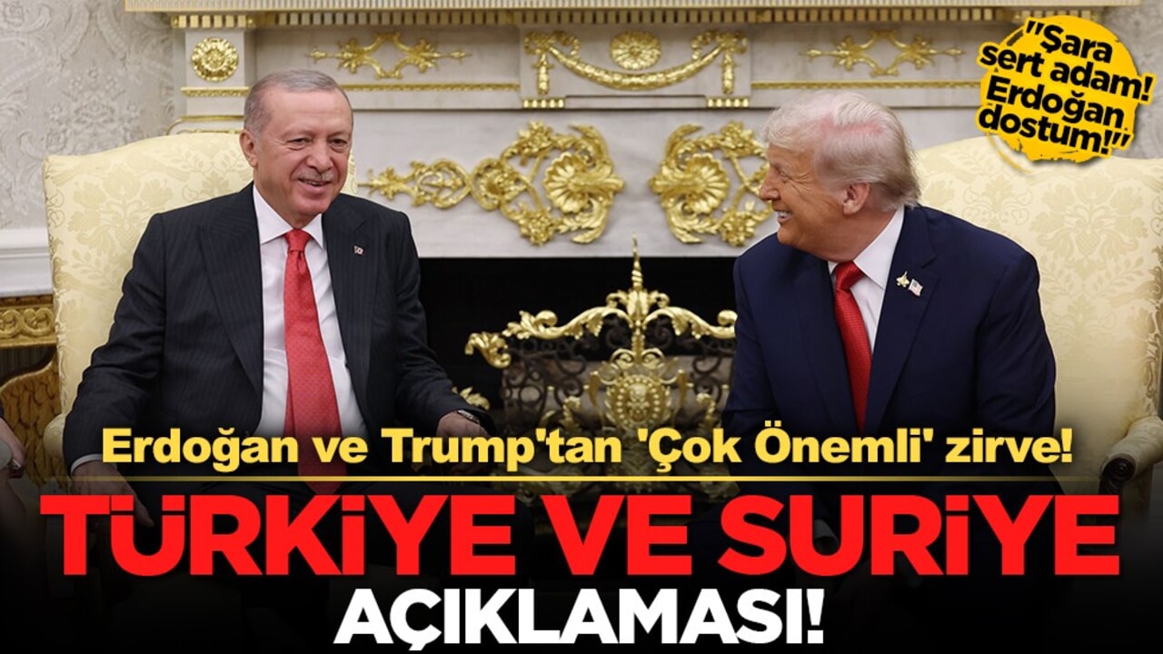 Trump’tan Erdoğan’a "Çok sevdiğim dostum" telefonu: Suriye’de tüm dengeler değişiyor!